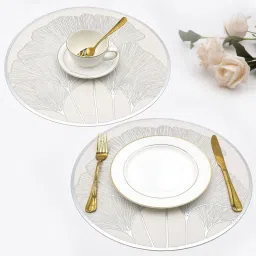 Round Pack of 2 Table Placemat-29