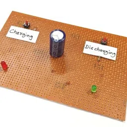 erhindia Charging and Discharging of Capacitor Physics Working Model Science Project Electronic Components Electronic Hobby Kit image 4