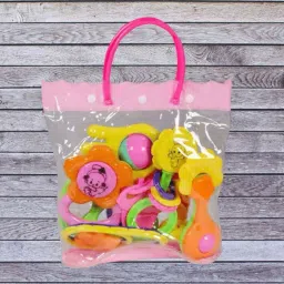 Toyshine Baby Rattle & Teether Combo Set Rattle-12