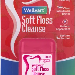 Soft Floss Cleanse Strawberry Splash - Flat Thread-10