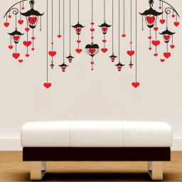 45 cm Beautiful Astract Design Wall Stickers 69Cm X 137Cm | Self Adhesive Sticker-image-44