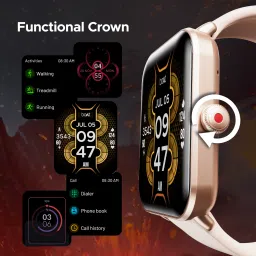 boAt Wave Fury with 1.83'' HD Display, Bluetooth Calling & Functional Crown Smartwatch image 5
