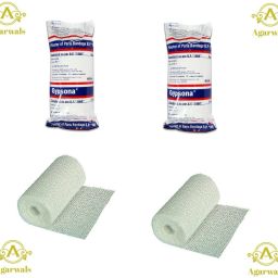 Gypsona Plaster Of Paris Bandage 4" 10Cm*2.7Mt(Pack Of 2) Crepe Bandage-image-20