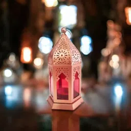 Gold Iron Table Lantern-image-32