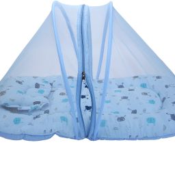 coo coo Polyester Kids Washable Mafatlal Baby Mosquito Net (18x32 in) | Soft, Breathable & Foldable Design Mosquito Net image 5