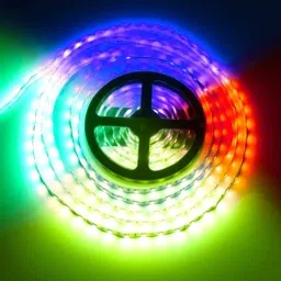 (4 Meter) RGB 50 Watt DC 12V Strip Flexible LED Light for Decoration Car Fancy Lights-12