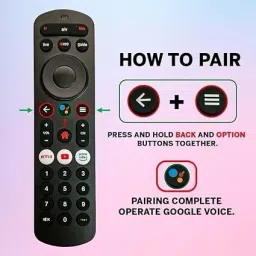 Tech Vibes Compatible with Airtel Xstream DTH Set top Box Remote Voice & Google Assistant Replacement of Original Remote Control with Airtel Remote Controller image 4