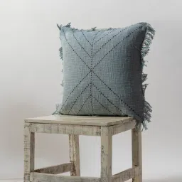 thegasbh Grey Cotton Kantha Work Cushion Covers (Pack Of 5)-picture-49