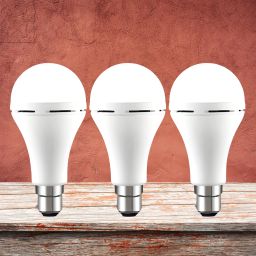 Emergency 12W Inverter LED Bulb with 2000mAh Rechargeable Battery Pack of 3 N486 4 hrs Bulb Emergency Light-image-85