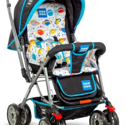 Little Explorer Baby Stroller for 0-3 Years, Baby & Kids, 5 Point Safety Harness Pram-7