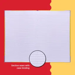 navneet Youva Case Bound My Notes 21x33 cm Regular Notebook Single Line 288 Pages image 3