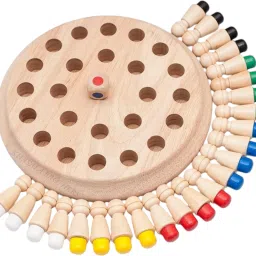 Wooden Memory Chess Matching Games Learning Family Board Games for kids Educational Board Games-23