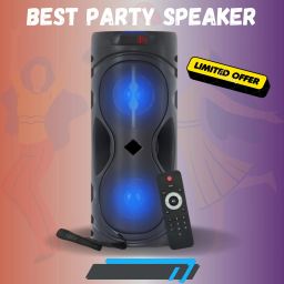 Clairbell Party Speaker with Wireless Bluetooth Speaker RGB Light Mic, FM, With RemoteE334 40 W Bluetooth Party Speaker-picture-16