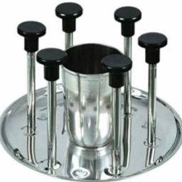 Stainless Steel Glass Stand Stainless Steel, Plastic Glass Holder-image-81