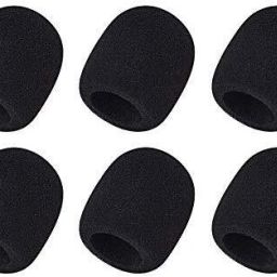 Studio Microphone Foam Mic Shield Cover For Handheld Stage Windscreen Foam (Pack of 6) Suitable for Microphone Foam Cover-image-72