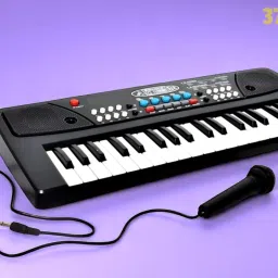 X16 Keys Piano Toy with Microphone, USB Power Cable & Sound Recording Best Birthday Gift for Boys and Girls Musical Instruments Analog Digital Piano-35