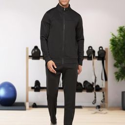 metronaut Solid Men Track Suit-picture-2