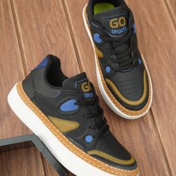 Lightweight Comfort Summer Trendy Premium Stylish Casual Lace up Sneakers For Men-image-95