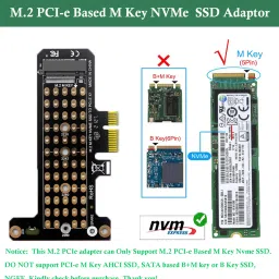 Verilux PCI-E PCI Express 3.0 X4 to NVME M.2 NVME to NVME SSD PCI-e 3.0 x 4 Host Control DDR3 1 GB Intel Chipset 64 bit 589 MHz Graphics Card image 2