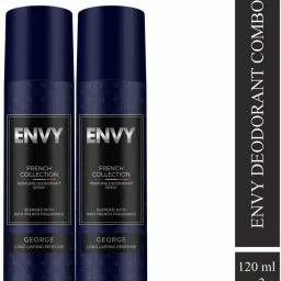 George Set of 2 Long Lasting Perfume Body Spray - For Men-6