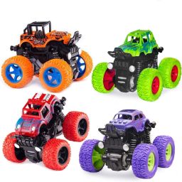 Monster Truck Stunt Car toy for kids Push & Go Powered Cars 360° Drift Car Toys-32