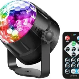 HSHGOLDISTORE Party Lights Disco Ball – LED Lights Sound Activated, USB Powered DJ Lights-45