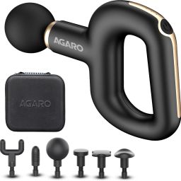 AGARO 33716 Icon Handheld Percussion Massage Gun, 4800mAh, Brushless Motor, Rechargeable Massager-image-11