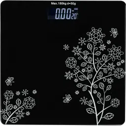 STARKENDY star kendy Electronic Thick Tempered Glass LCD Display Digital Personal Bathroom Health Body Weight Weighing Scales For Body Weight, weight machine for human body (Black) Weighing Scale-picture-16