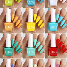 Nail Polish Set | Long Stay, Quick Dry Nail Paint (Natural as morning dew) Multicolor-image-65