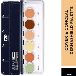6 in 1 Concealer Color Foundation and Contour Palette For Oily Skin Concealer-1