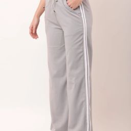 EENDLESS ATIRE STYLISH LIGHT GREY COLOR POLYESTER FABRIC CARGO PYJAMA FOR WOMEN Women Pyjama-image-74
