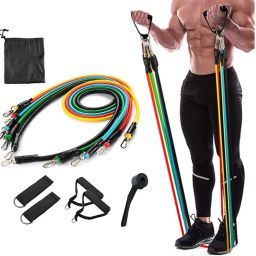 Resistance Bands Set Tubes for Fitness Home Gym Exercise Workout Resistance Tube Hand Grip/Fitness Grip-image-109