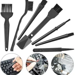 ALRITO Small Portable Plastic Handle Nylon Anti Static Cleaning Brush Kit for Computers, Laptops, Gaming-picture-15