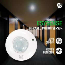 ESYSENSE 360° Ceiling Mount Motion Sensor, PIR Motion Detector with 6M Detection Range Smart Sensor Light image 3