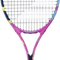 babolat NADAL JUNIOR 26 Tennis Racquet Yellow, Pink, Blue Strung Tennis Racquet-picture-3