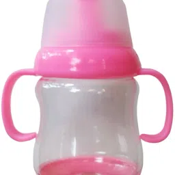 Sipper Sip Cup for Kids / Baby, (Unisex), Premium 350 ml , 5.5 inch Pink Sipper-image-65
