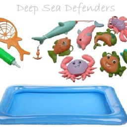 Children Boy, Girl Magnetic Rod Net Fishing Toys Suit Fishing Game Set-19