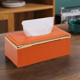 hokipo TISSUE-BOX-ORNG-AR5107 Vehicle Tissue Dispenser image 2
