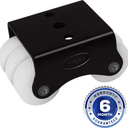 Mini Sixer Trolley Wheel Caster - Heavy Duty 400Kg Load Capacity Fix 6 Castor Wheel for Shopping Trolley, Furniture Table & Other Equipment Swivel Furniture Caster-image-9