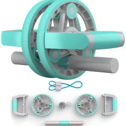 Multifunction Abs Roller With Push Up Bar & Resistance Tube | Ab Wheel Roller Ab Exerciser-20