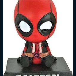 ACTIONFIGURE-Dead Pool Bobble Head with Mobile Holder for Car Dashboard-image-29