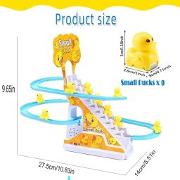 Duck Track Toys for Kids - Small Ducks Stair Climbing Toys for Kids launched-picture-11