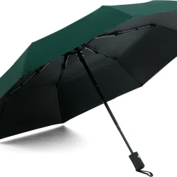absorbia 3 fold Double Layer Folding Portable Umbrella image 2