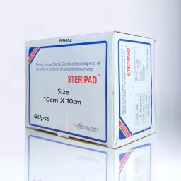 Steripad for Dressing Sterilised Gauze pad 10cmx10cm 60pcs Sterile Gauge Roll-image-12