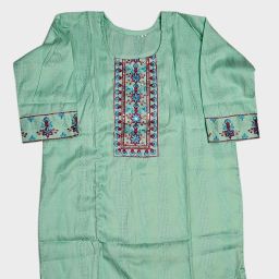 Women Floral Print Cotton Silk A-line Kurta-image-61