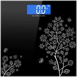 Nubex Weight Machine For Home Gym Automatic Personal Digital Weight Machine With Large LCD Display and 4 Sensor Technology For Accurate Weight Measurement Weighing Scale-25
