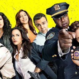 Poster Tv Show Brooklyn Nine Nine Cast (Large Print, 36x24 Inches, Banner Media, Multicolor) Fine Art Print-image-51