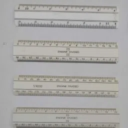 uei PATAWRI SCALES KIT WITH AREA COMB & DIAGONAL SCALE Height Gauge image 2