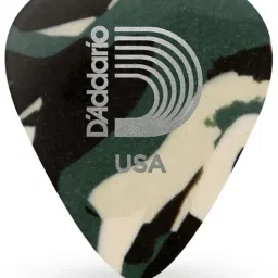 Planet Waves 1CCF2-10 Camouflage Celluloid Guitar Picks, 10 pack, Light Guitar Pick-image-19