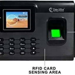 timeoffice Biometric Time Attendance Machine with WI-FI TCP/IP, Z200BW(WI-FI) Attendance Machine with Software integration,Fingerprint +Rfid card attendance data(5nos. Rfid cards free) Time & Attendance (Password, Fingerprint, Card) Access Control, Time & Attendance (Fingerprint, Card, Password) Time & Attendance, Access Control, Door Locks image 2